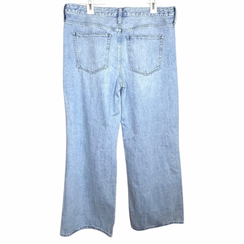 J.Crew Lower-rise distressed wide-leg jean ripped distressed size 31 New - Picture 5 of 8